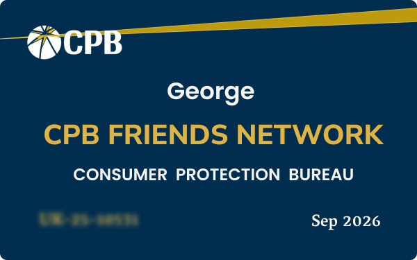 CPB Friend Card